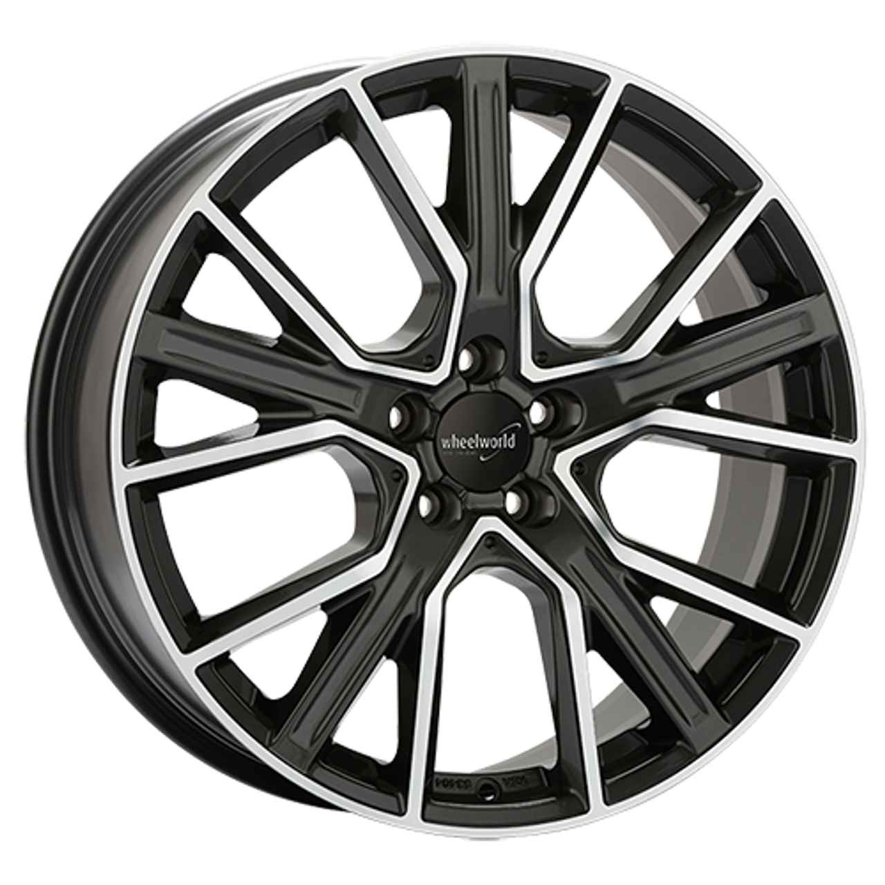 WHEELWORLD-2DRV WH34 dark gunmetal full machined 7.5Jx17 5x112 ET35