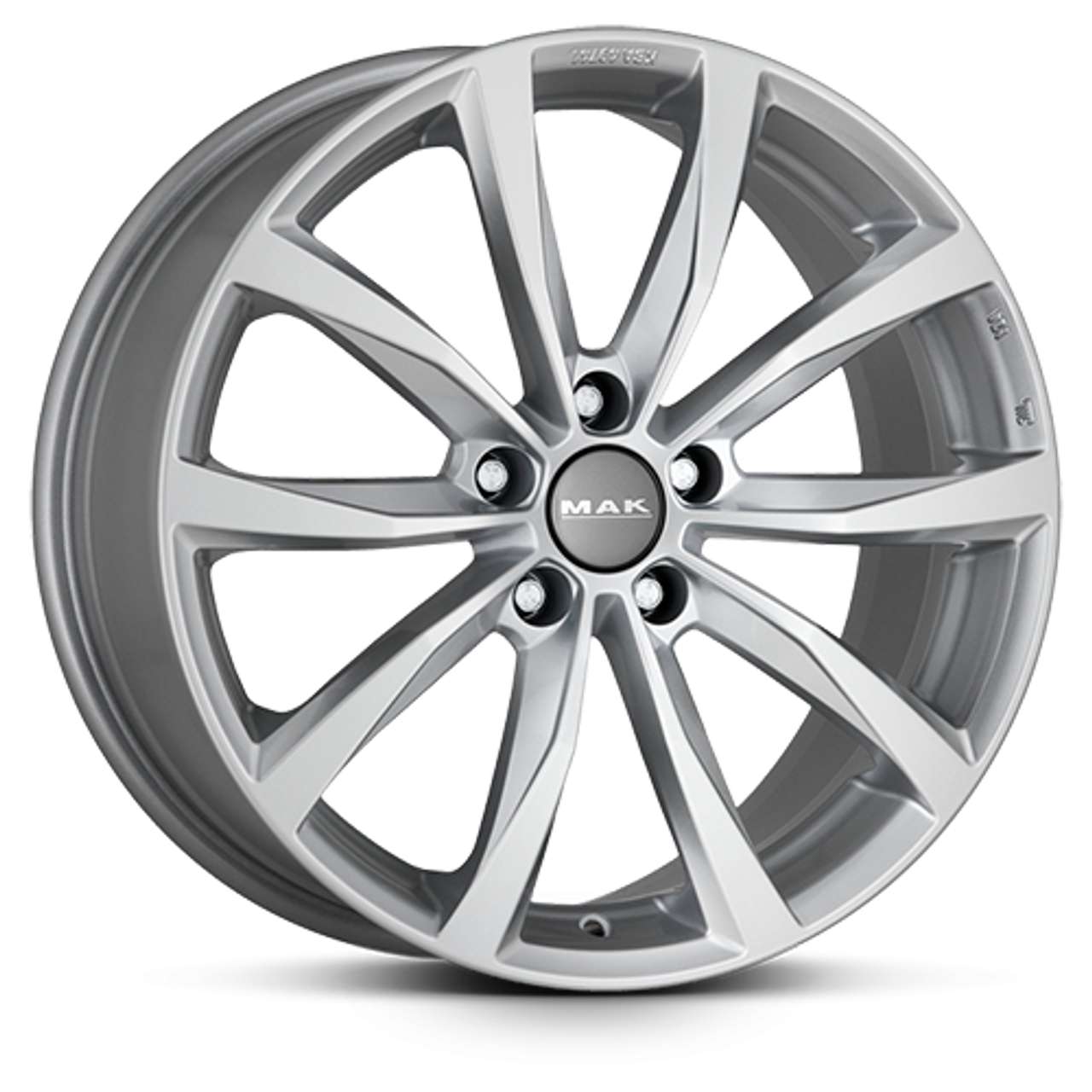 MAK WOLF silber 6.5Jx16 5x112 ET42