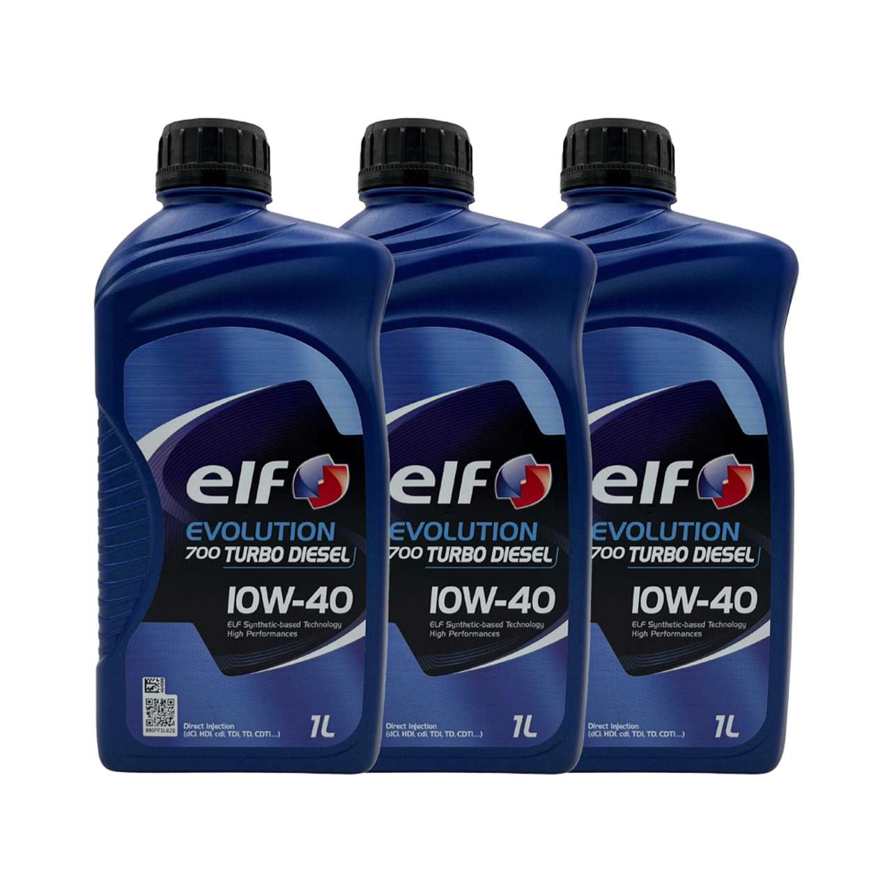 Elf Evolution 700 Turbo Diesel 10W-40 3x1 Liter