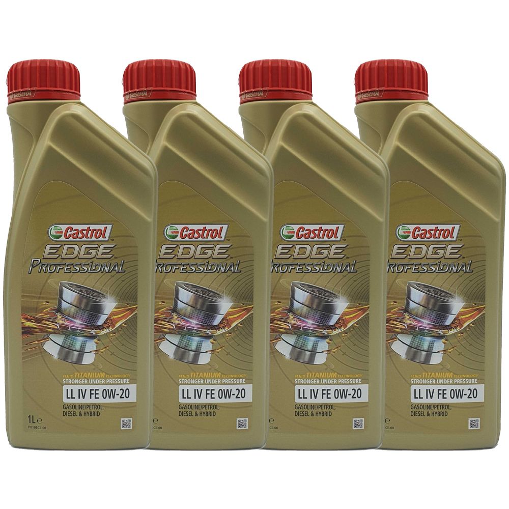 Castrol Edge Professional LL IV FE 0W-20 4x1 Liter