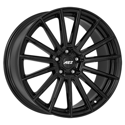 AEZ ATLANTA BLACK glossy black 7.5Jx18 5x108 ET50.5