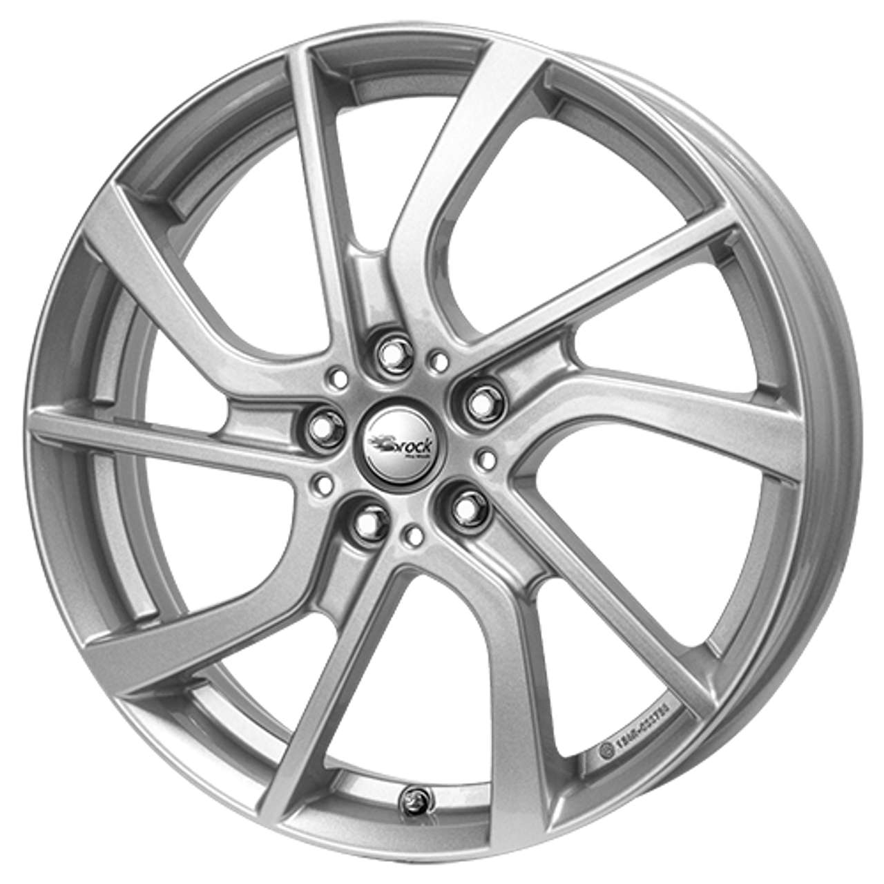 BROCK EB1 kristallsilber 5.0Jx19 5x112 ET28