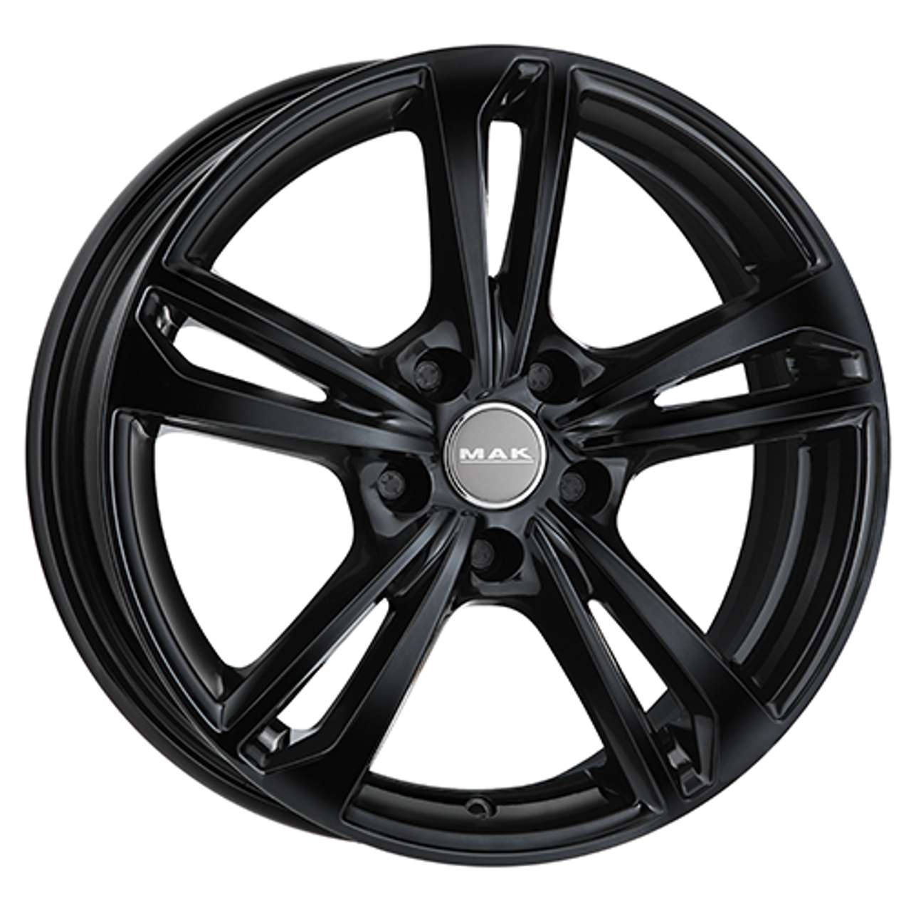 MAK EMBLEMA UNIVERSAL gloss black 6.5Jx16 5x100 ET45