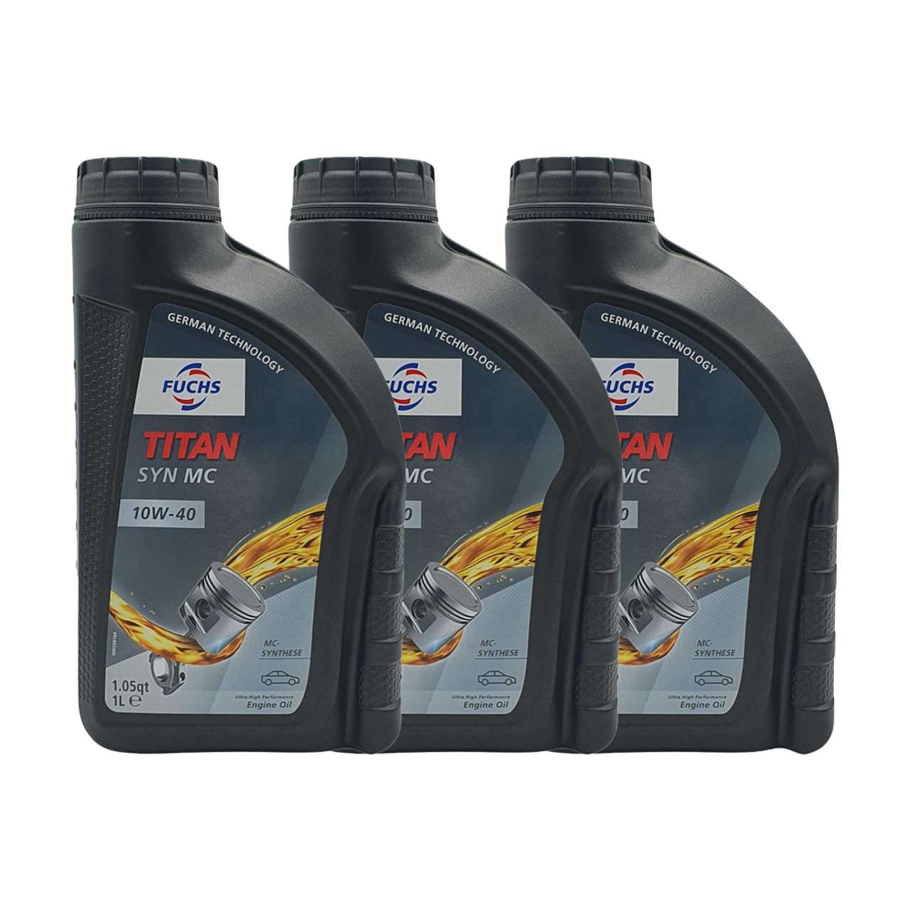 Fuchs Titan Syn MC 10W-40 3x1 Liter