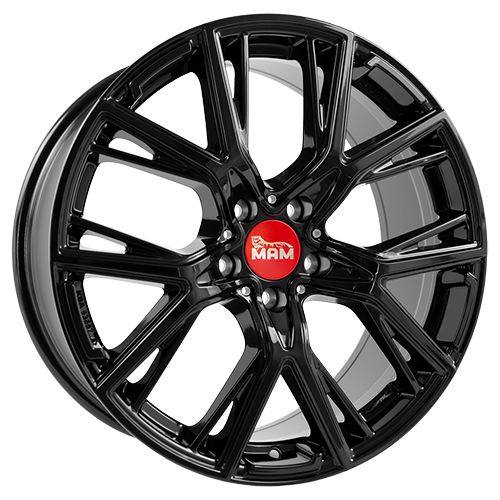 MAM MAM B4 black painted 8.5Jx19 5x120 ET50