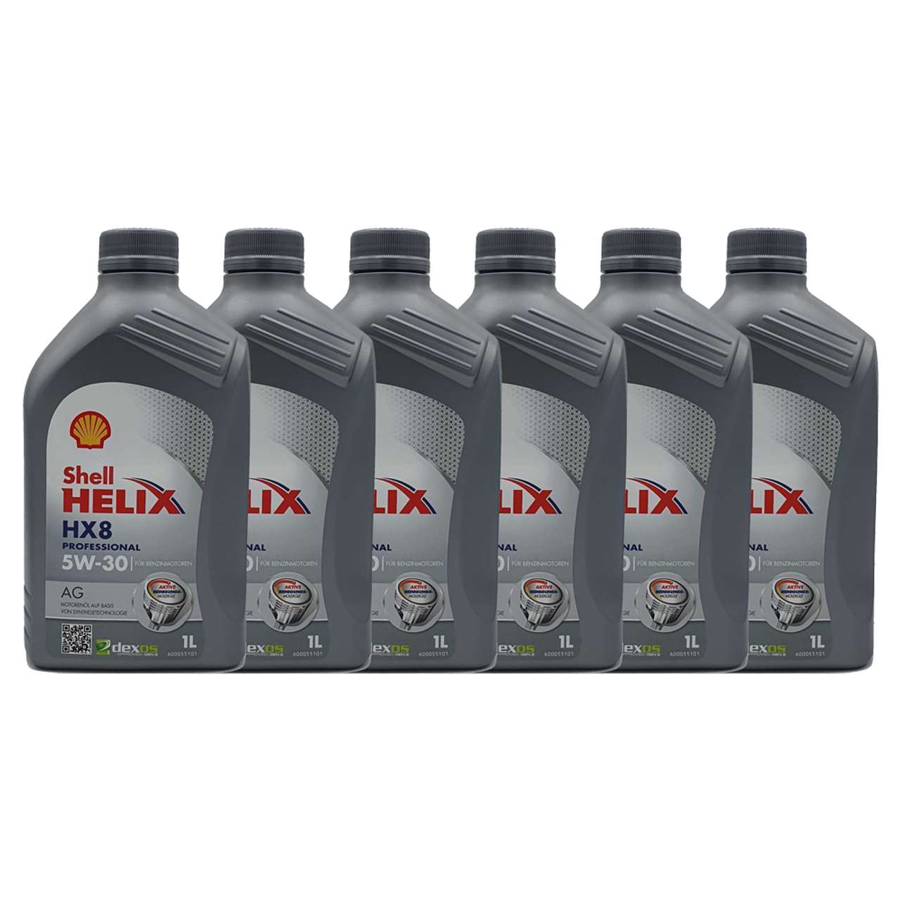 Shell Helix HX8 Professional AG 5W-30 6x1 Liter