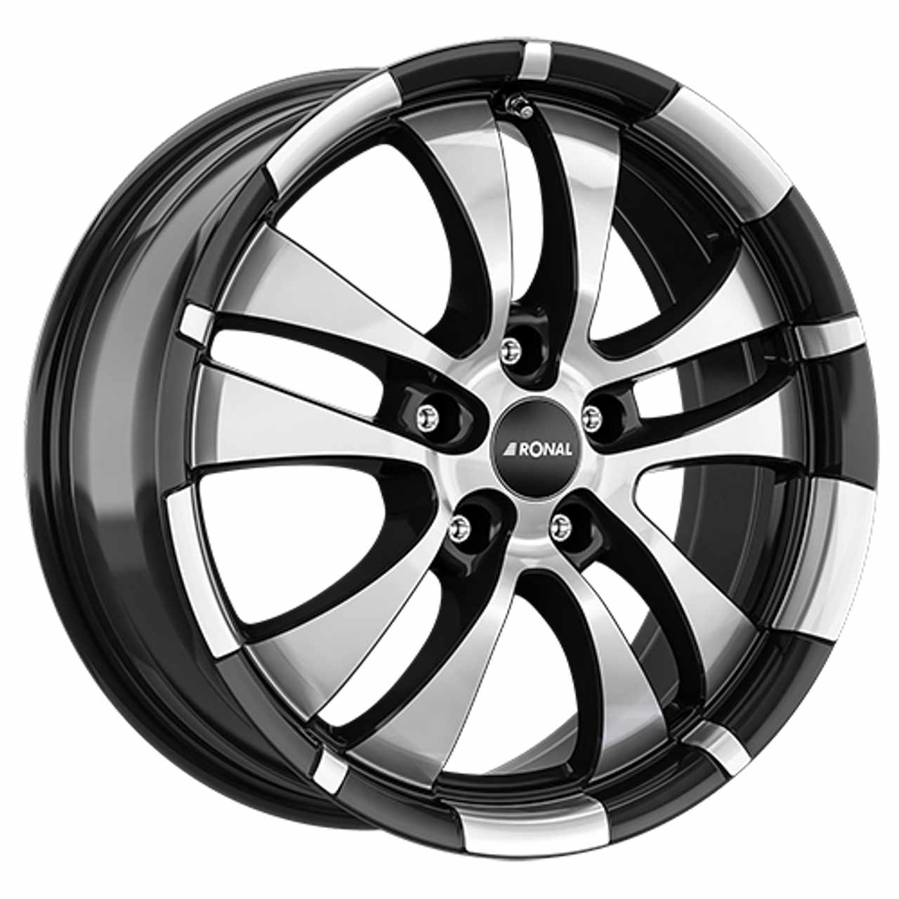 RONAL RONAL R59-5 jetblack-frontkopiert 7.5Jx17 5x120 ET45