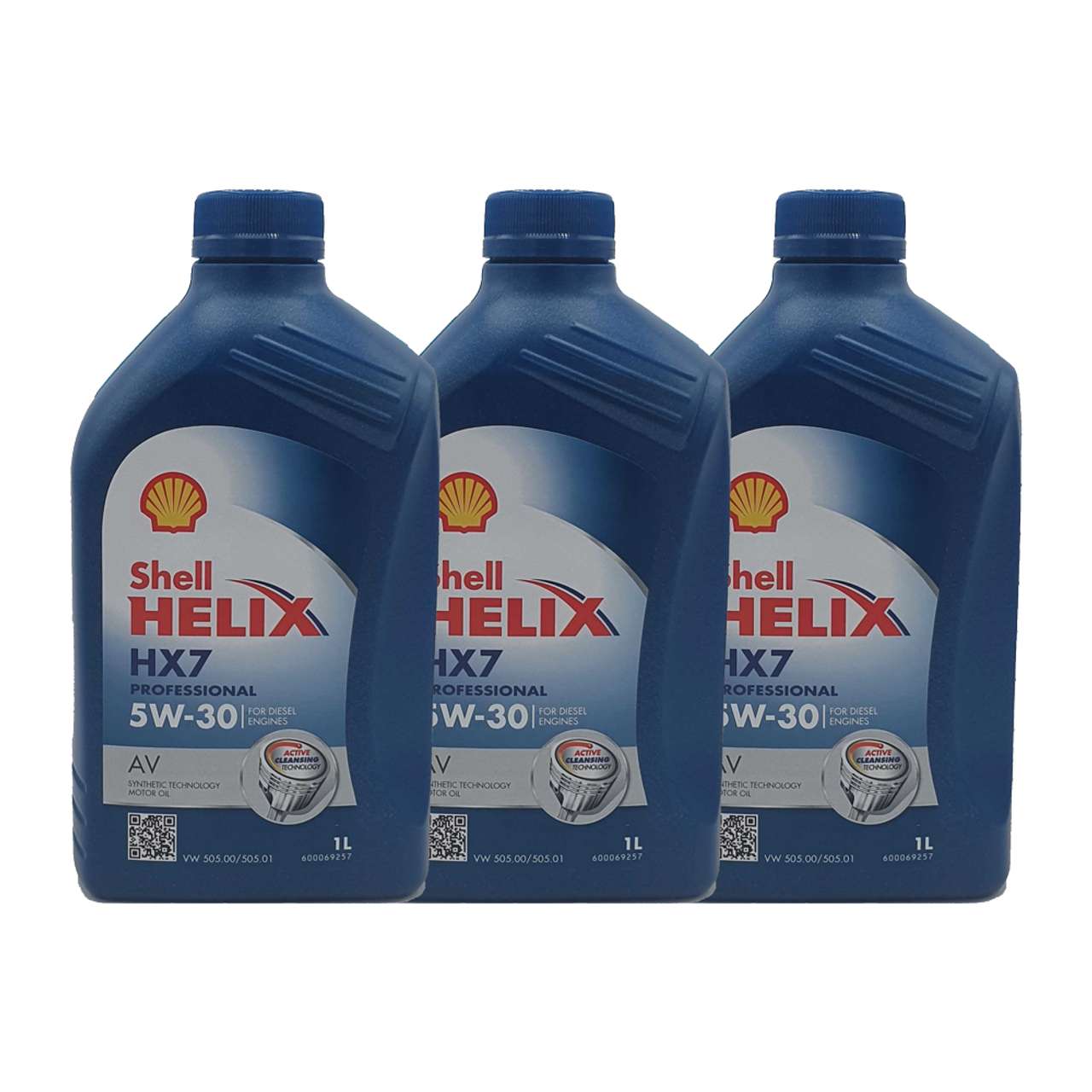 Shell Helix HX7 Professional AV 5W-30 3x1 Liter