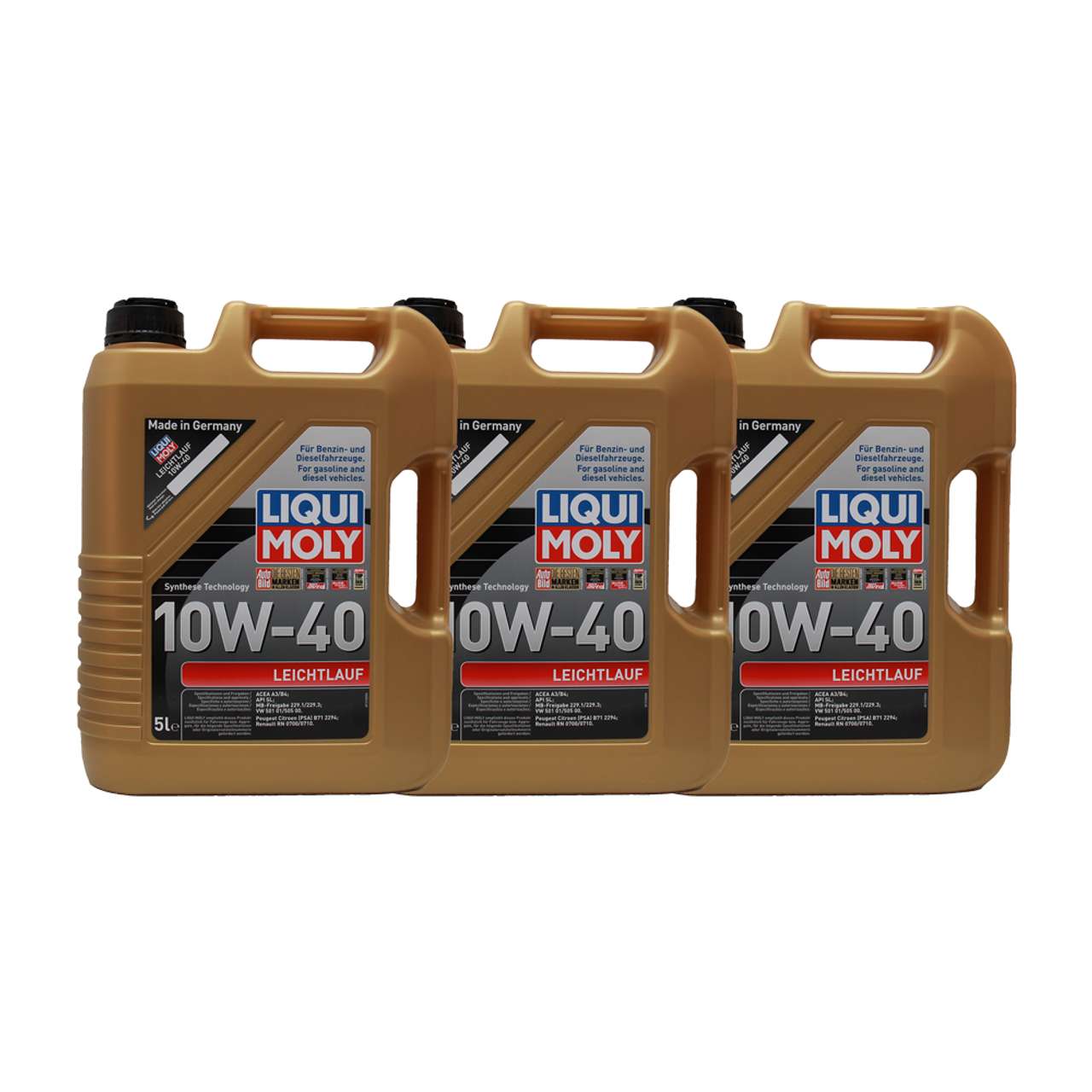 Liqui Moly Leichtlauf 10W-40 3x5 Liter