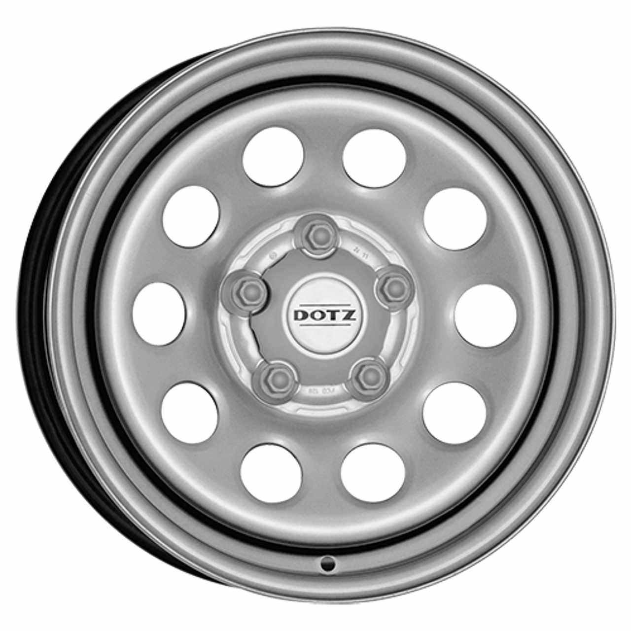 DOTZ MODULAR 4X4 schwarz/silber 7.0Jx16 5x120 ET30