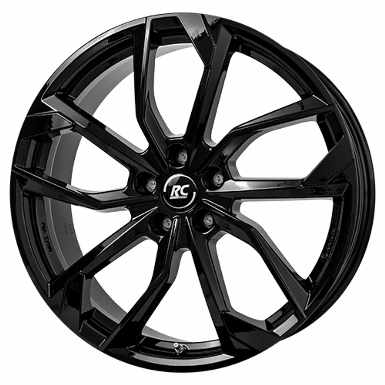 RC-DESIGN RC34 schwarz glanz (sg) 7.0Jx17 5x100 ET48