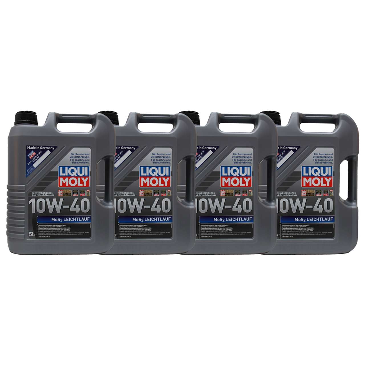 Liqui Moly MoS2 Leichtlauf 10W-40 4x5 Liter