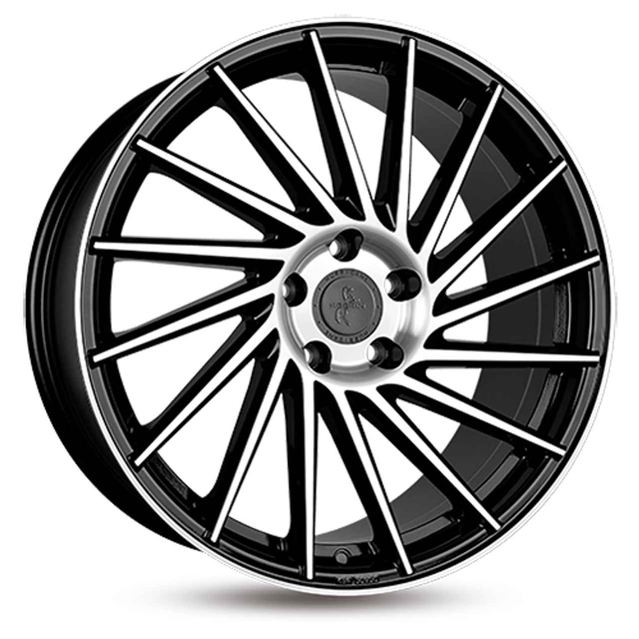 KESKIN KT17 HURRICANE black front polished 8.0Jx18 5x108 ET45