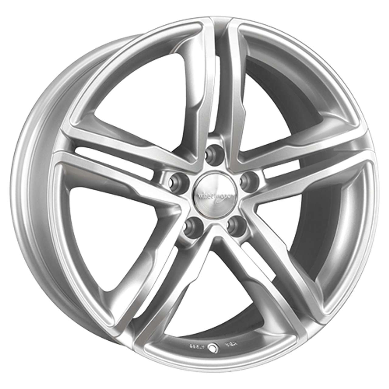 WHEELWORLD-2DRV WH11 Arktic Silber lackiert 8.5Jx19 5x112 ET30