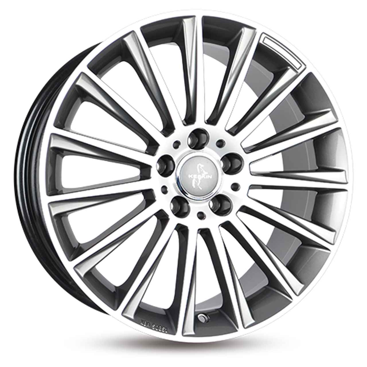 KESKIN KT18 TURBO palladium front polished 8.5Jx20 5x120 ET30