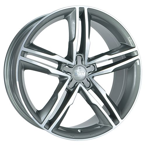 MAM MAM A1 palladium front polished 8.0Jx18 5x112 ET44