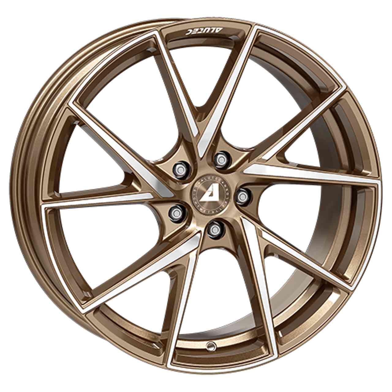 ALUTEC ADX.01 4-LOCH metallic-bronze frontpoliert 7.0Jx17 4x98 ET37