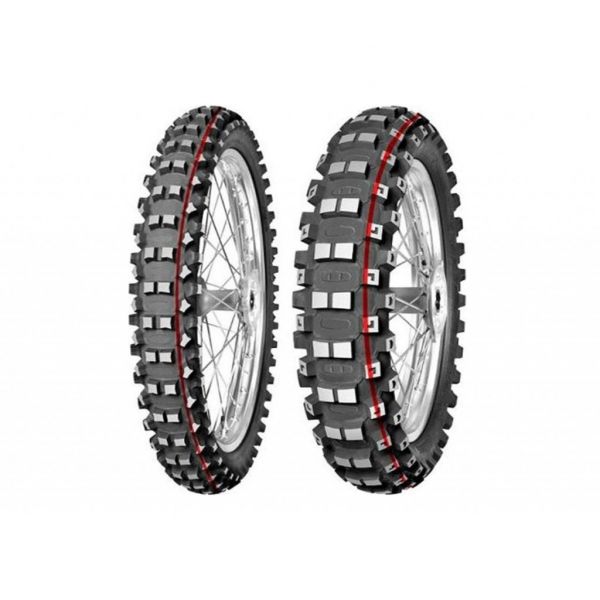 MITAS TERRA FORCE-MX MH (RED-GREEN) 80/100 - 21 TT 51M NHS FRONT (MEDIUM/HARD)