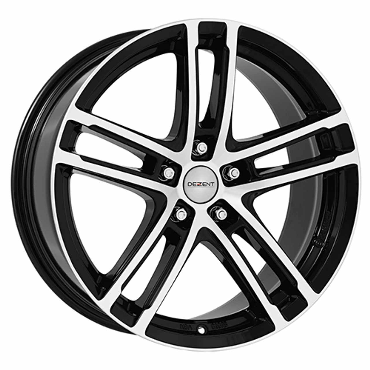 DEZENT DEZENT TZ-C DARK schwarz poliert 8.0Jx18 5x112 ET30