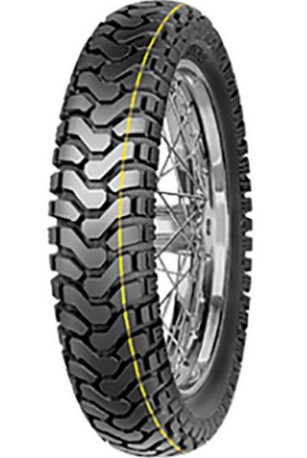 MITAS E-07 DAKAR (YELLOW) REAR 140/80 - 17 M/C TL 69T REAR M+S