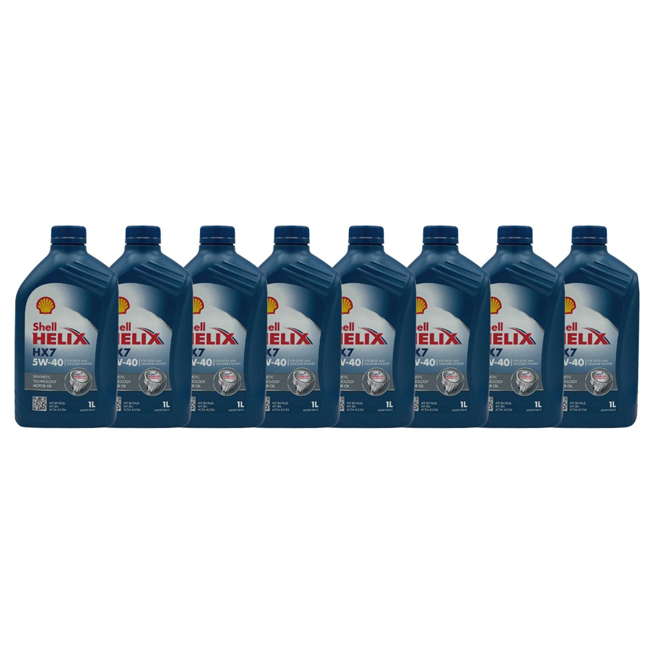 Shell Helix HX7 5W-40 8x1 Liter