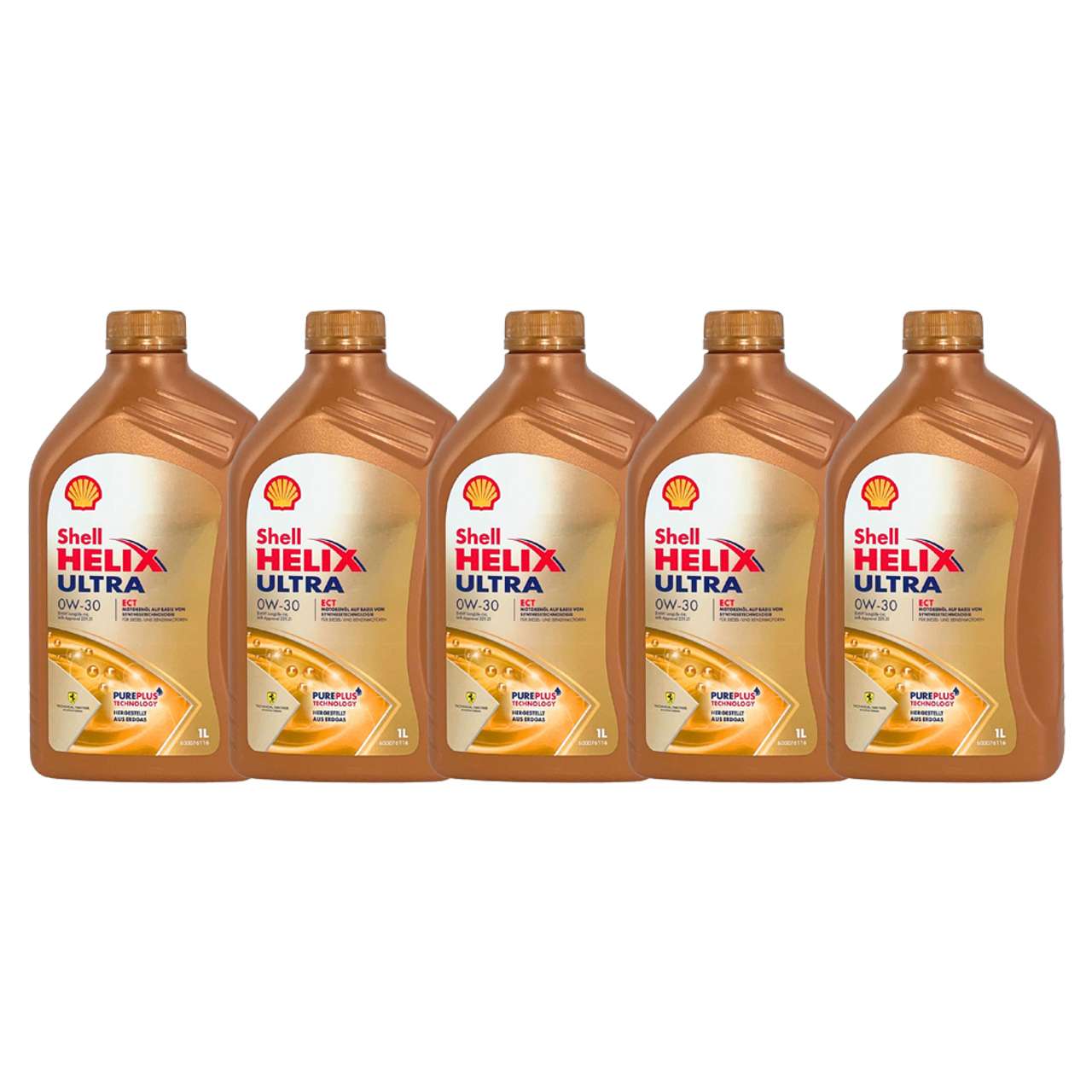 Shell Helix Ultra ECT 0W-30 5x1 Liter