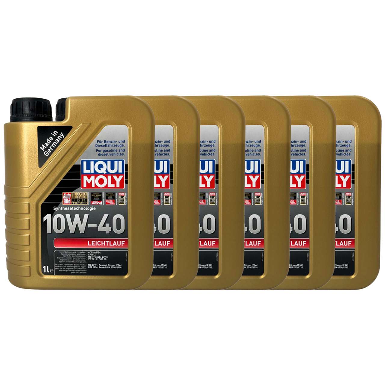 Liqui Moly Leichtlauf 10W-40 6x1 Liter