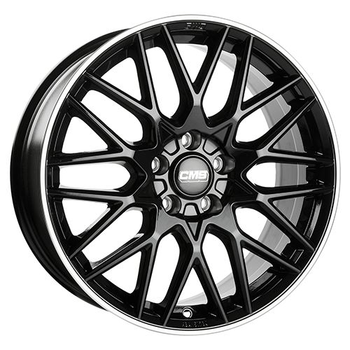 CMS C25-DRB diamond rim black 8.5Jx20 5x112 ET38