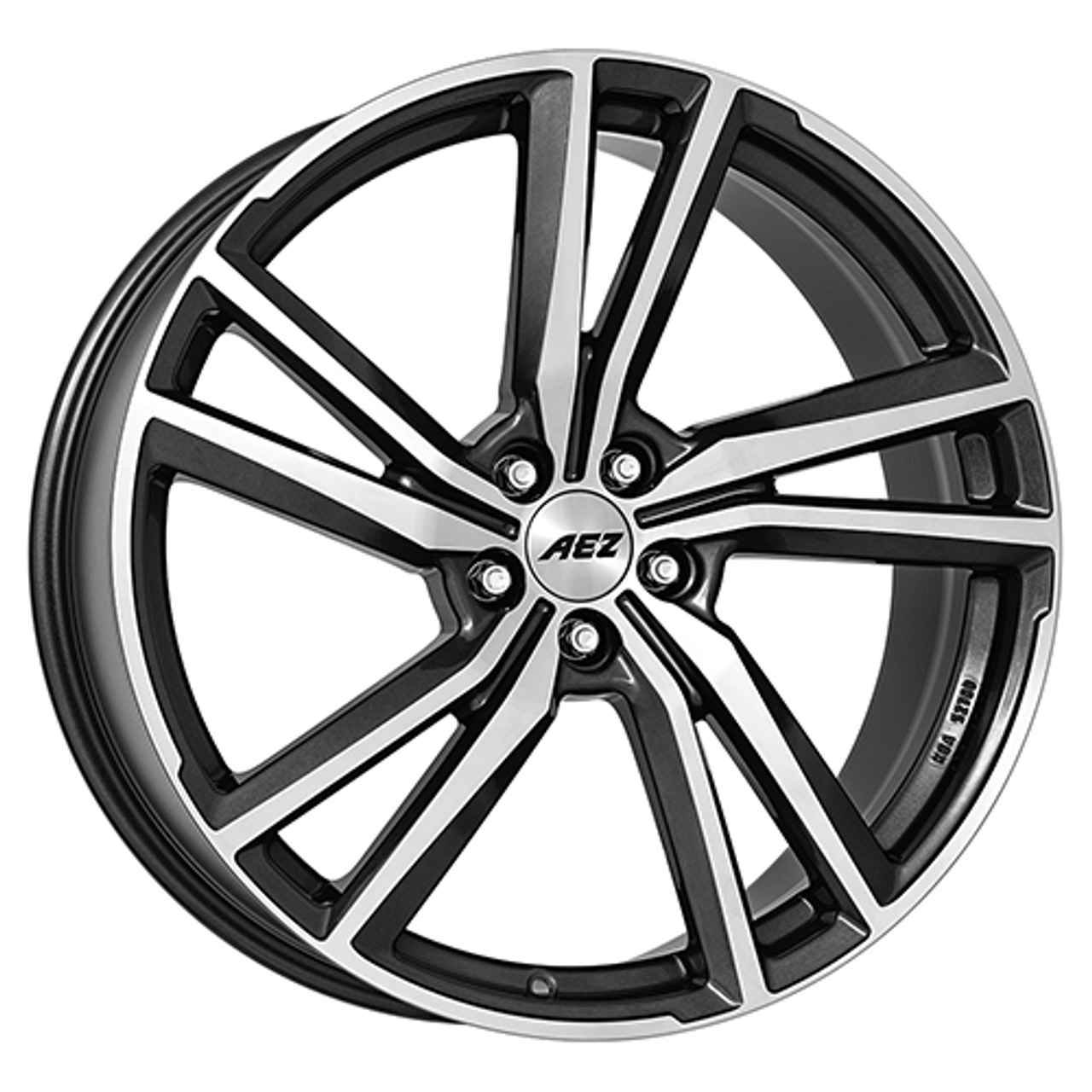 AEZ NORTH DARK gunmetal polished 8.5Jx20 5x112 ET45