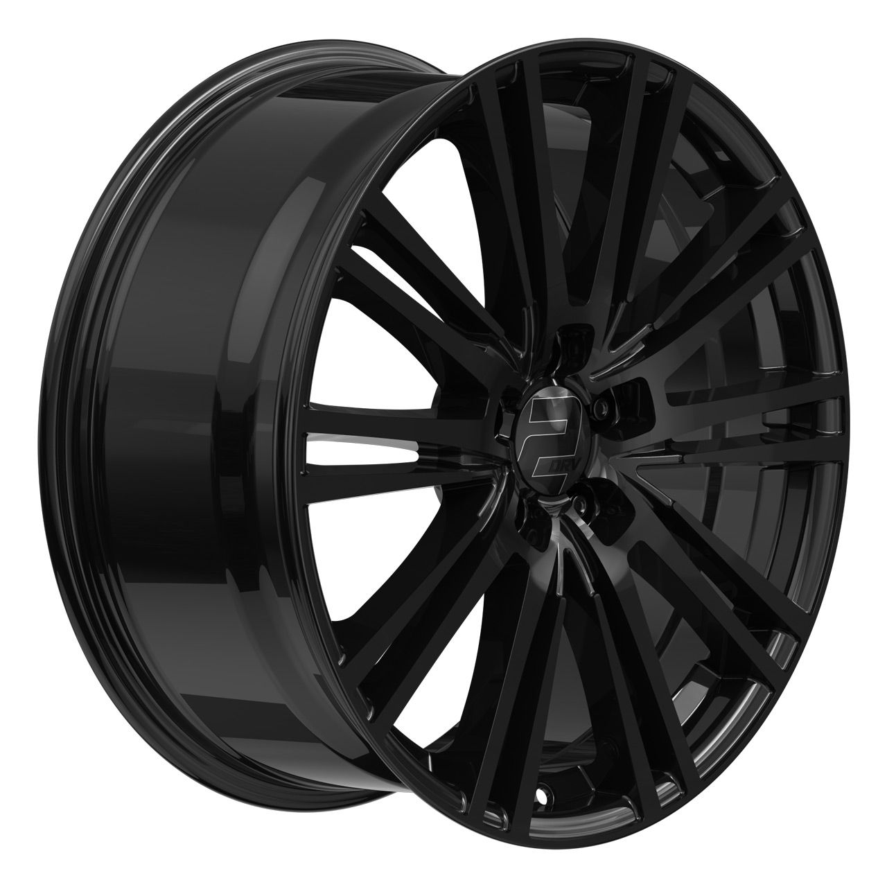 WHEELWORLD-2DRV WH18 schwarz glänzend lackiert 8.0Jx18 5x112 ET45