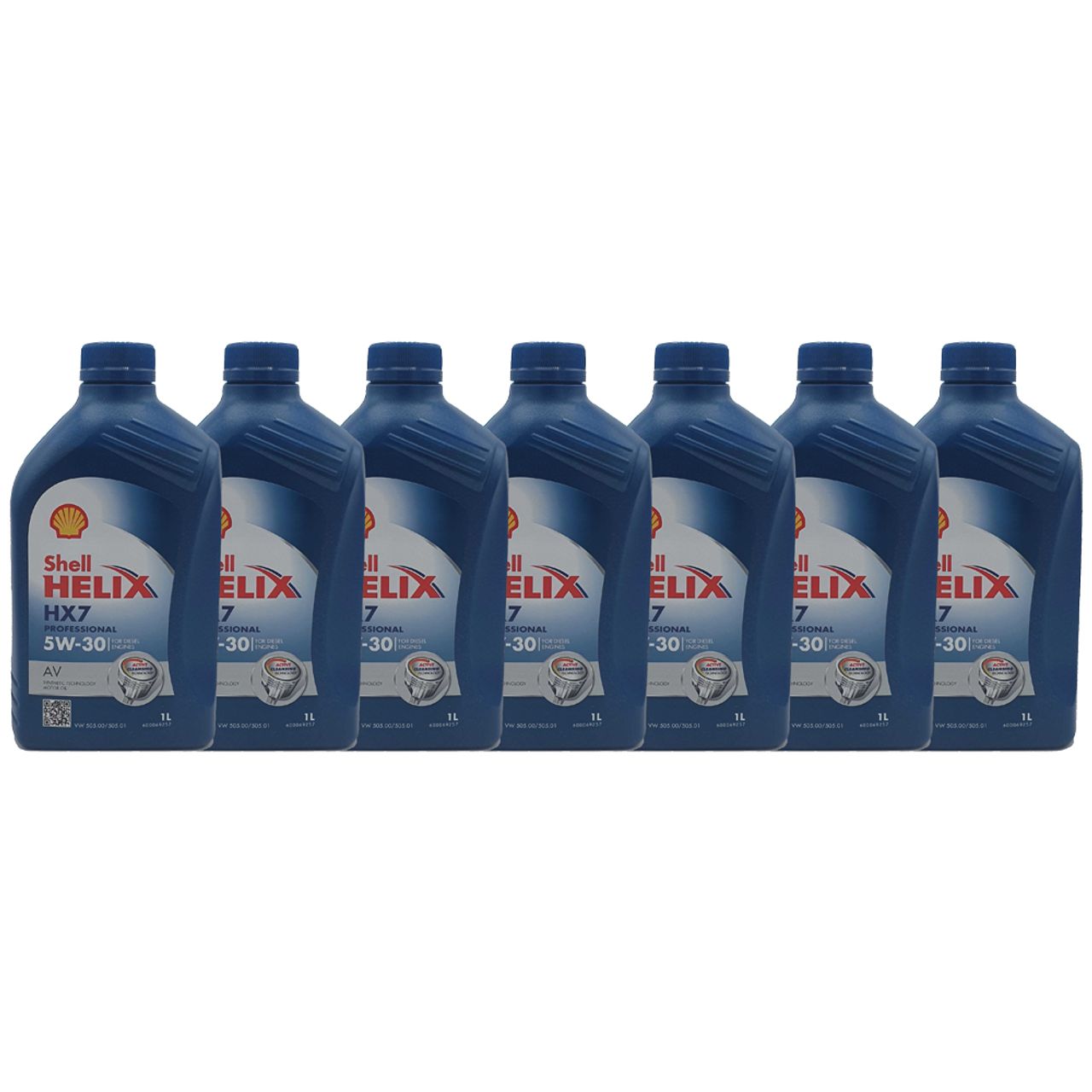 Shell Helix HX7 Professional AV 5W-30 7x1 Liter