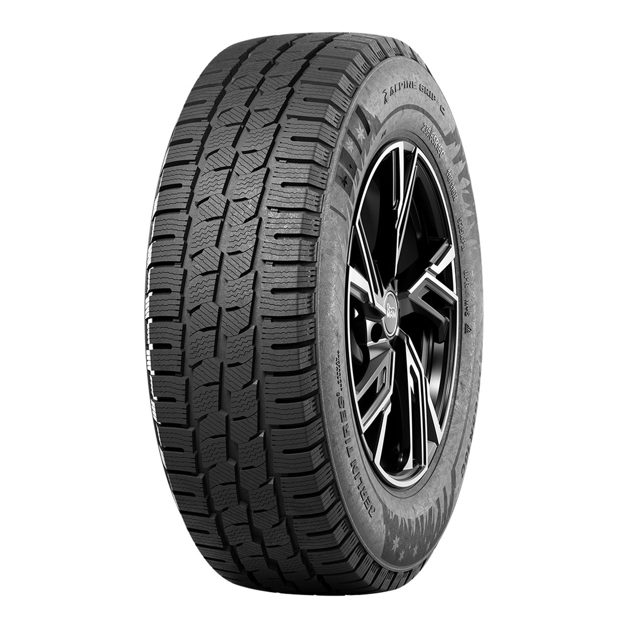 BERLIN TIRES ALPINE GRIP C 215/70R15C 109R MFS BSW