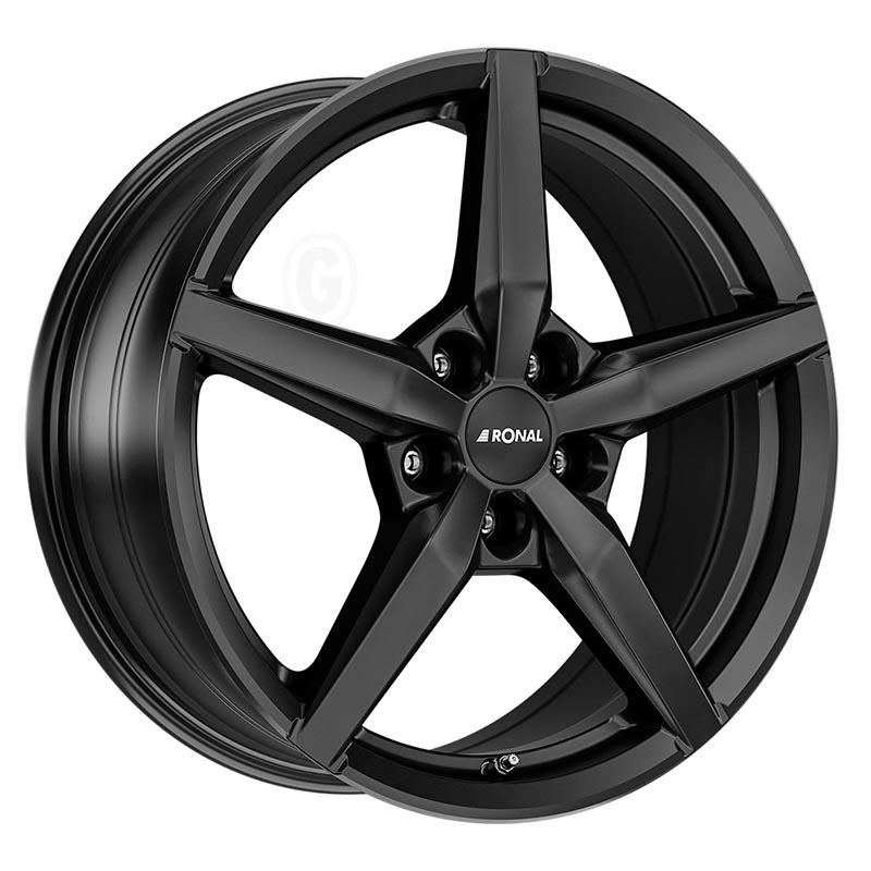 RONAL RONAL R69 jetblack-matt 7.5Jx17 5x112 ET35