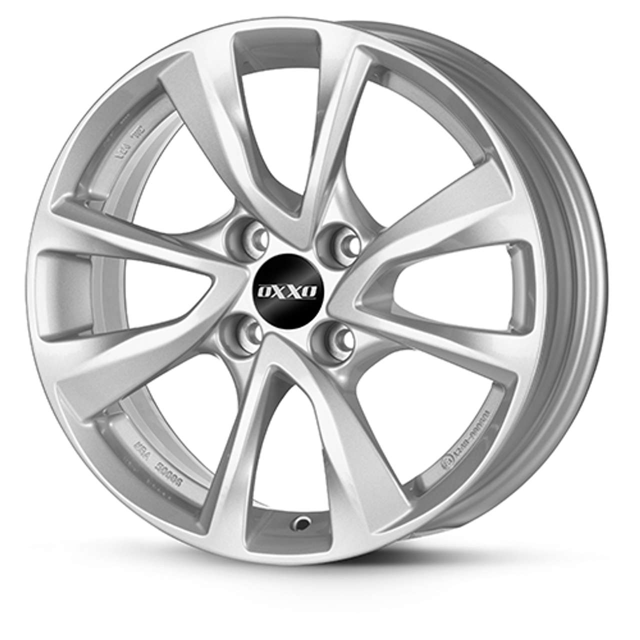 OXXO WHEELS OBERON 4 silber 7.0Jx17 4x108 ET32