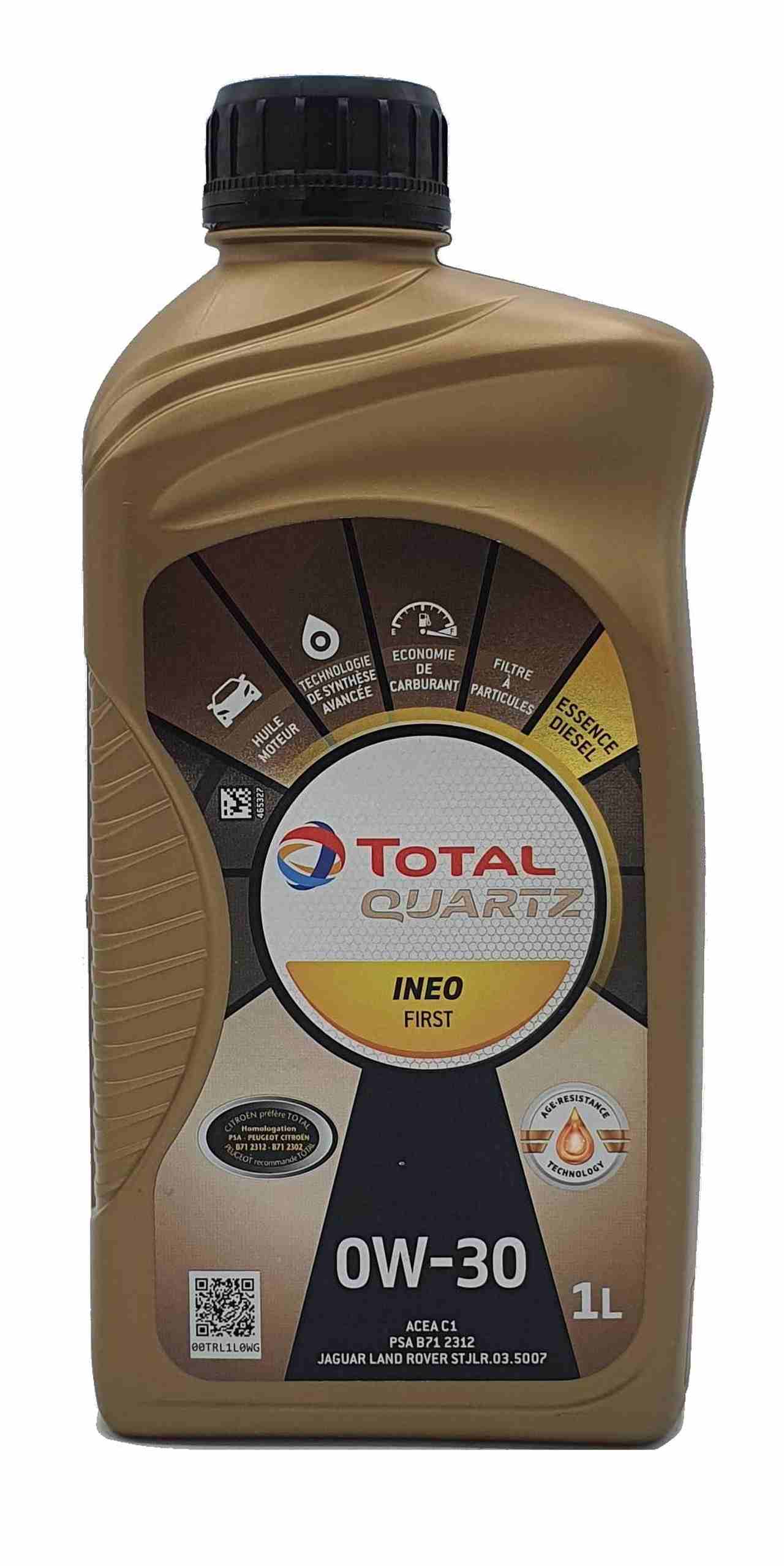 Total Quartz INEO First 0W-30 1 Liter