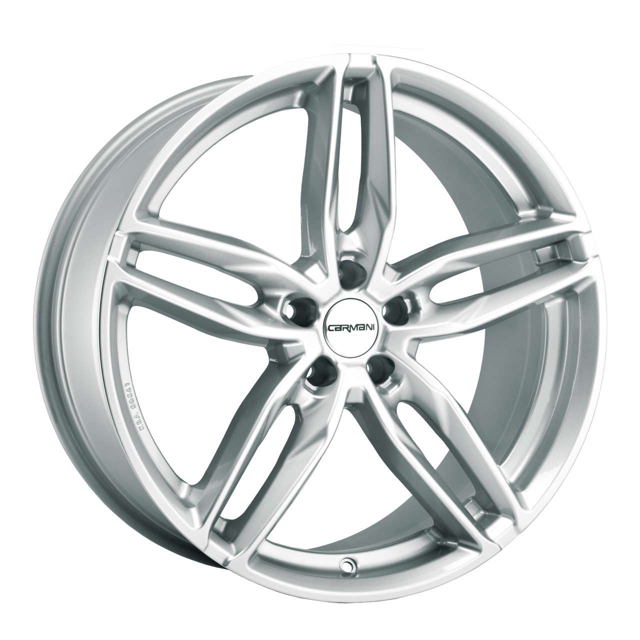 CARMANI 13 TWINMAX white silver 8.0Jx18 5x114.3 ET35