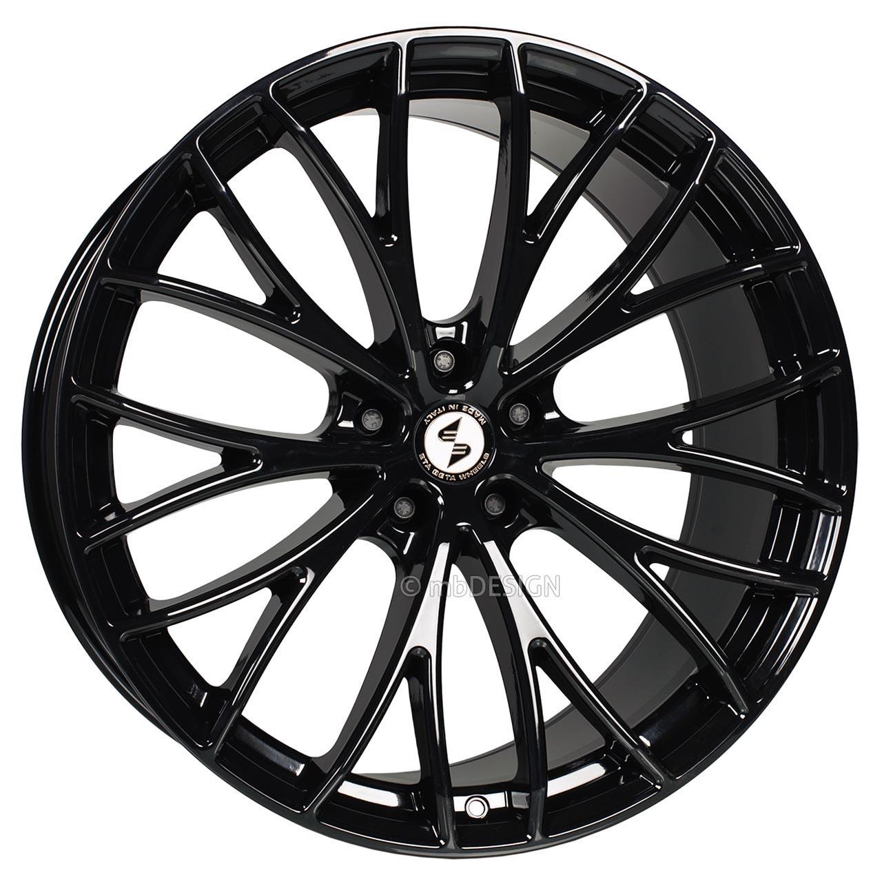 ETABETA PIUMA-C shiny black 8.5Jx18 5x120 ET45