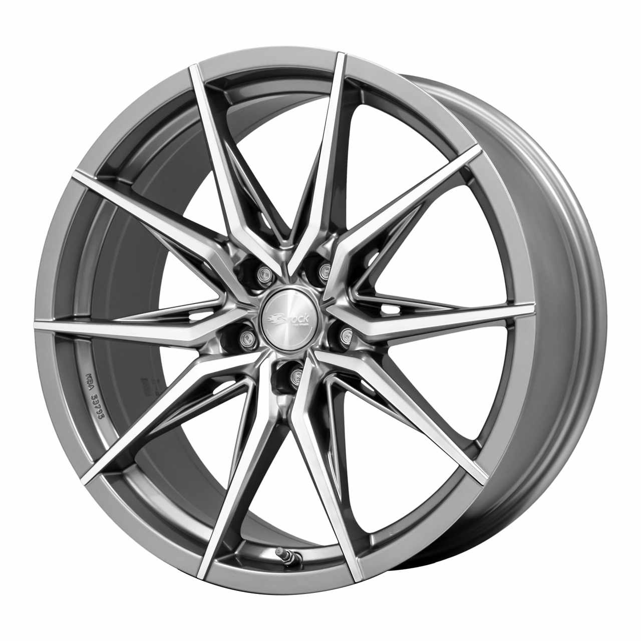 BROCK B42 ferric grey poliert (fgp) 8.5Jx20 5x114.3 ET45