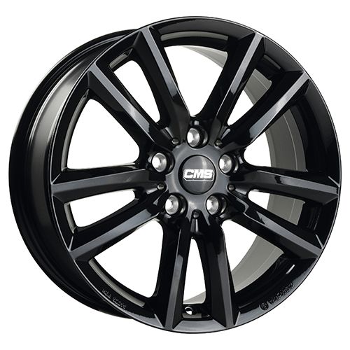 CMS C27-CBG complete black gloss 7.0Jx17 5x112 ET41