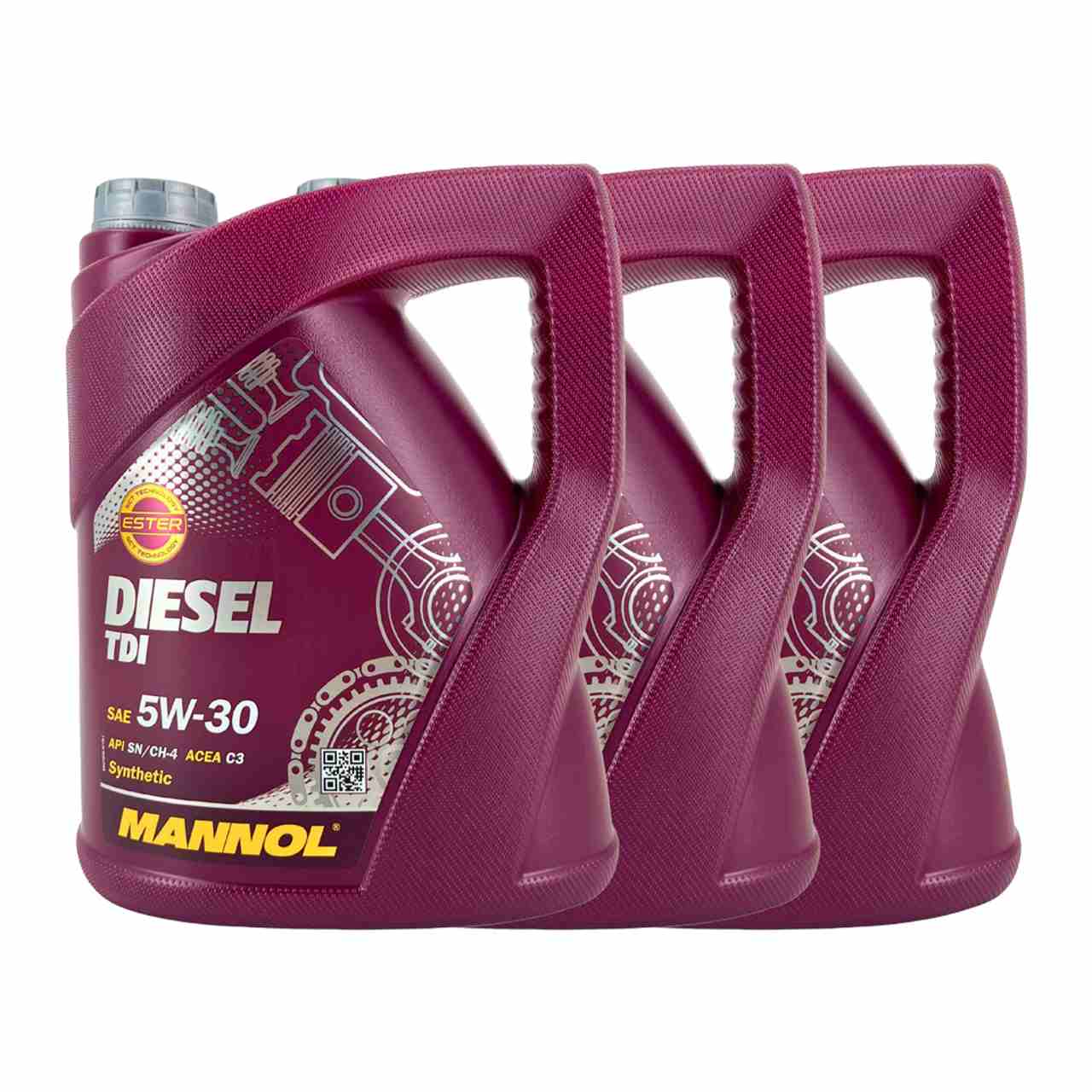 Mannol Diesel TDI 5W-30 3x5 Liter