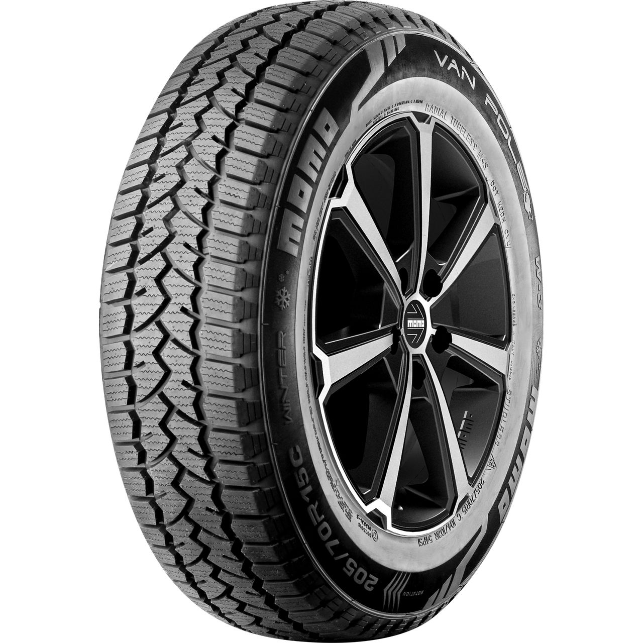 MOMO VAN POLE W-3 205/70R15C 106R