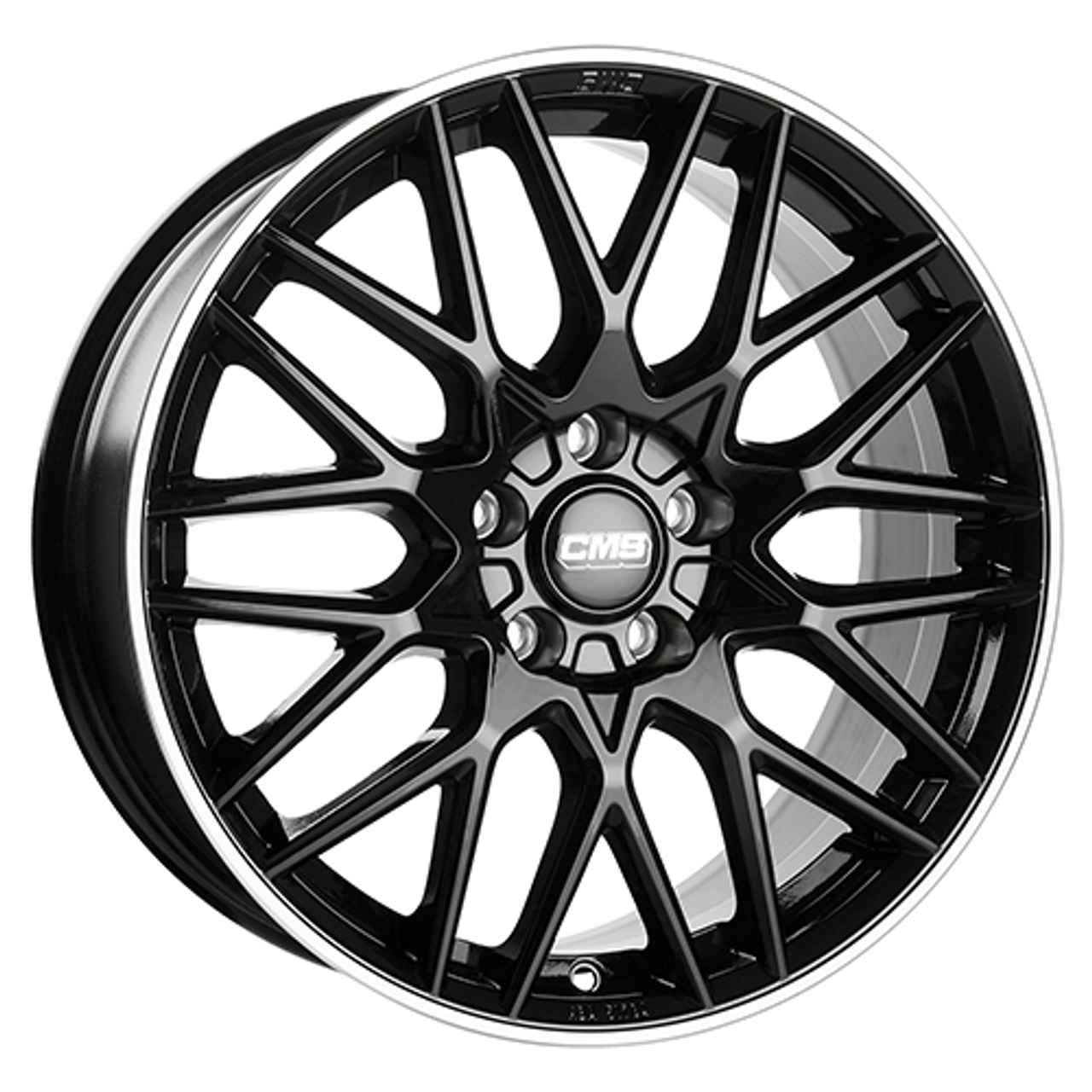 CMS C25-DRB diamond rim black 7.5Jx18 5x112 ET54