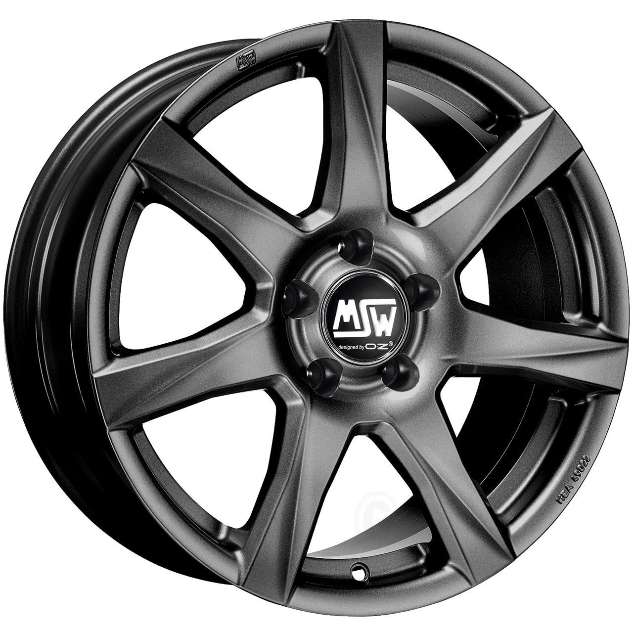 MSW Msw 77 Matt dark grey 8x18 5x112 ET28