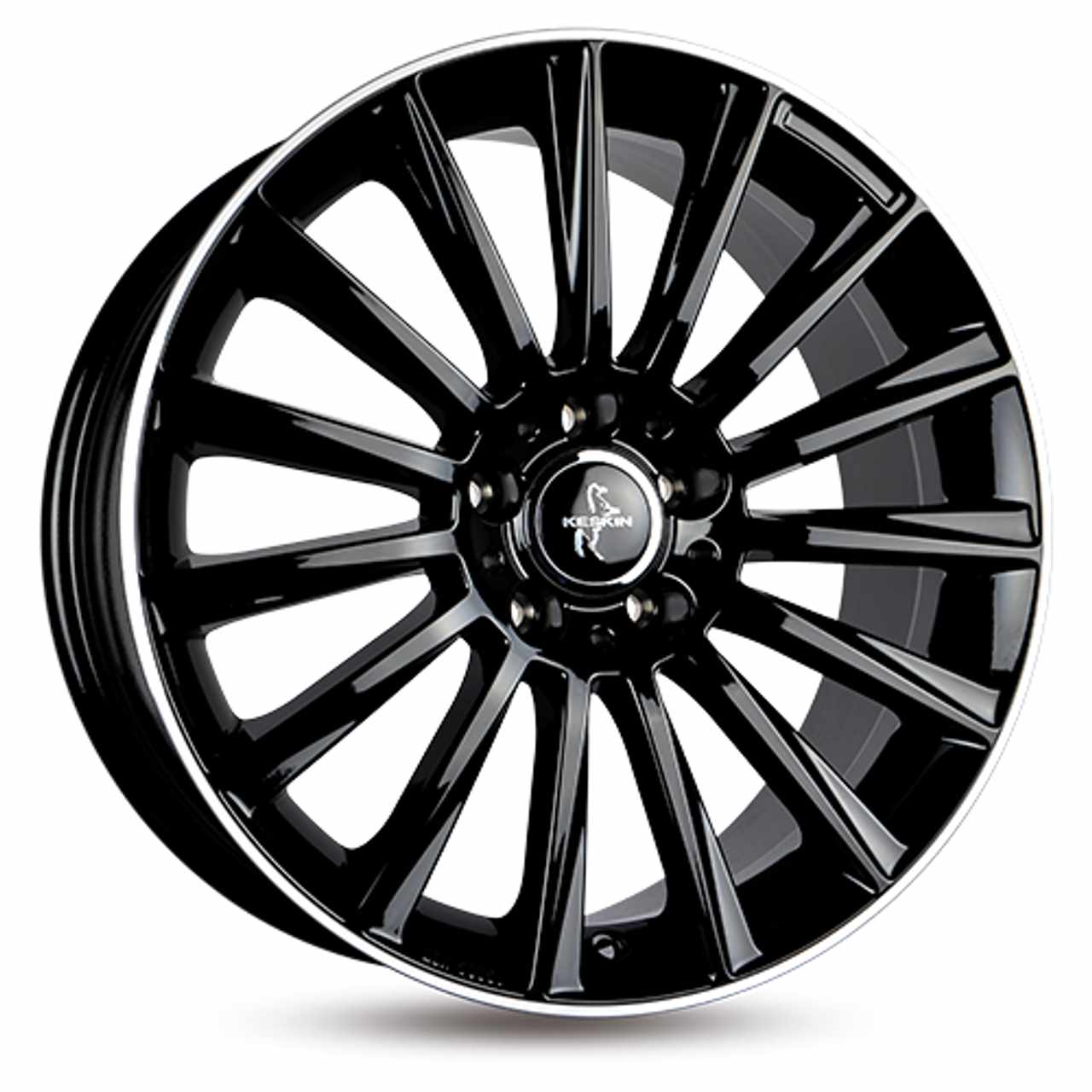 KESKIN KT18 TURBO black lip polish 8.5Jx20 5x112 ET42