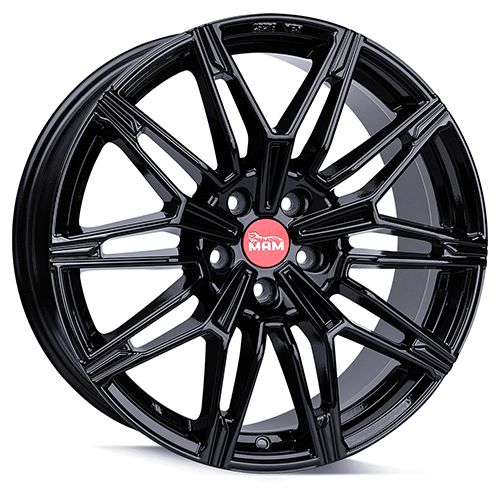 MAM MAM B3 black painted 8.5Jx19 5x120 ET35