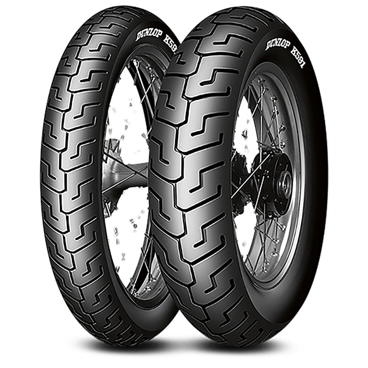 DUNLOP K 591 SP H/D 100/90 - 19 TL 51V