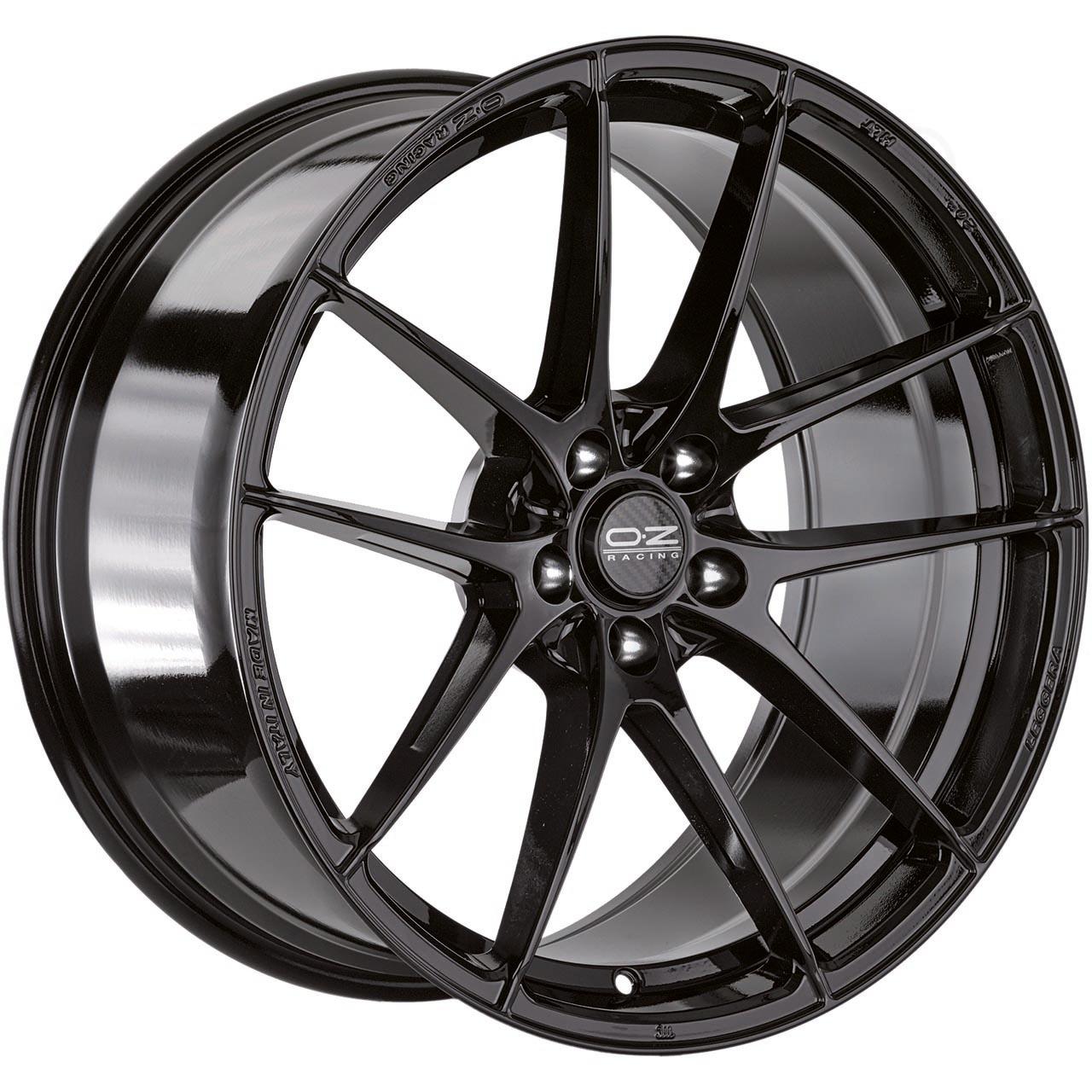 OZ Racing Leggera hlt Gloss black 8x18 5x112 ET45