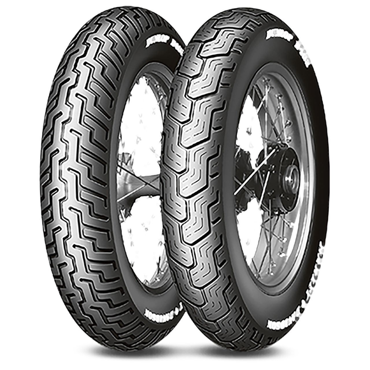 DUNLOP D 402 TOUR ELITE II H/D 90 B16 M/C TL 74H REAR