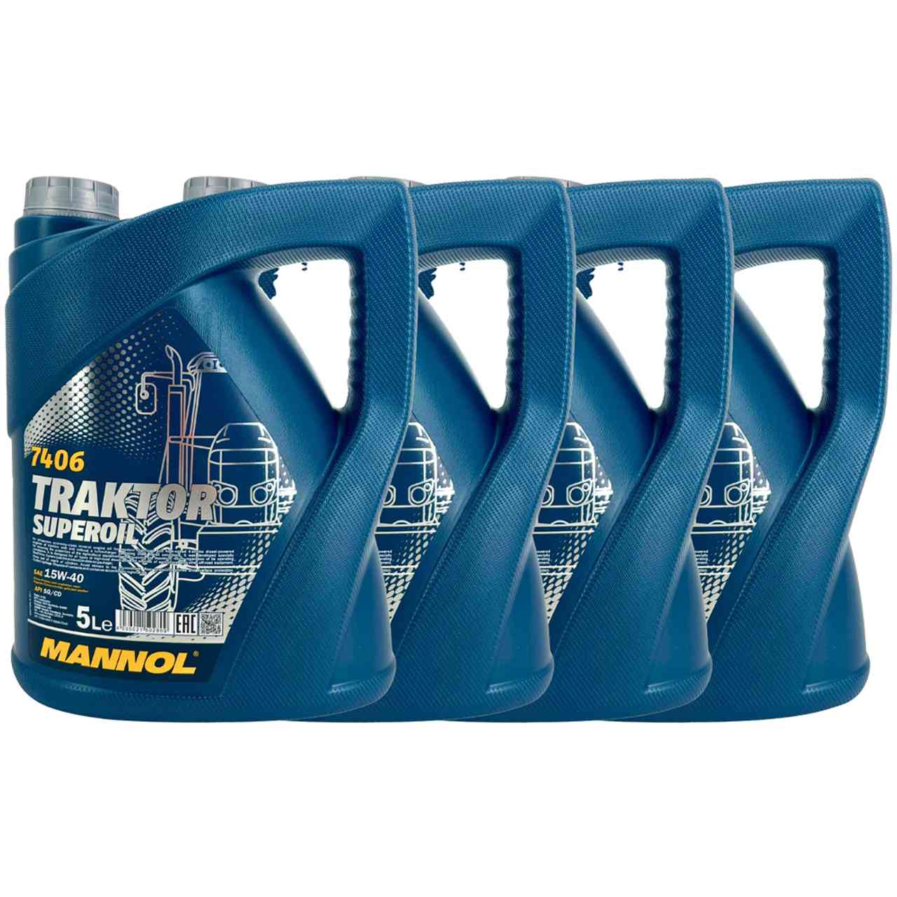 Mannol Traktor Superoil 15W-40 4x5 Liter