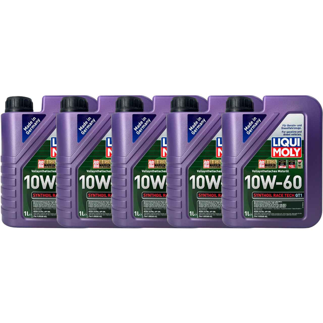 Liqui Moly Synthoil Race Tech GT1 10W-60 5x1 Liter